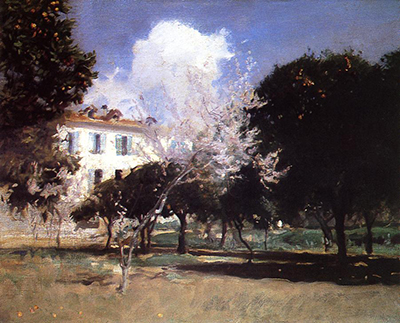 House and Garden John Singer Sargent